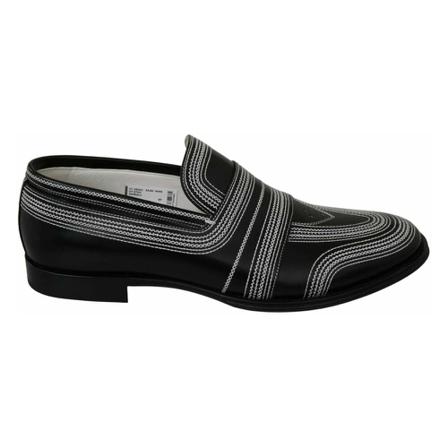 Dolce & Gabbana, Loafers Czarny, Mężczyzna, Rozmiar: 44 EU