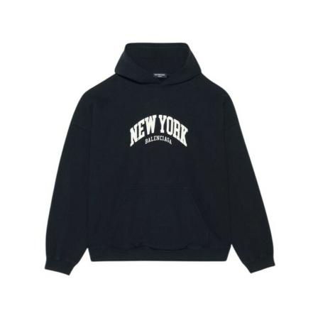 Balenciaga, Crewneck Czarny, Mężczyzna, Rozmiar: L