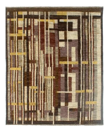 Hand Knotted Berber Style Rug 294X297