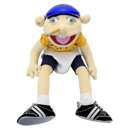 Jeffy hånddukke plysj utstoppet, Jeffy hånddukke plysj, gave til barn voksen