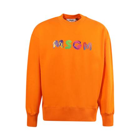 Msgm, Blouses Oranje, Heren, Maat:L