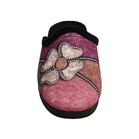 Sleepers Dam/dam Kimberly Flower Trim Mule Tofflor 4 Uk