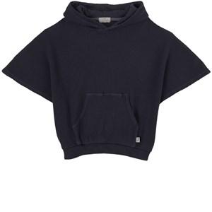 My Little Cozmo Navy Waffle Sleeveless Hoodie 8 Years - Jumpers and knitwear - 8 years - Navy