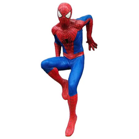 Marvel Spider-Man Cosplay-kläder Superhjälte Barn Jumpsuit Z X Röd