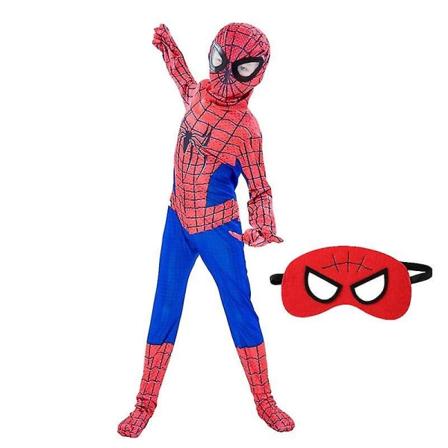 2023 - Avengers Venom 2 Superhelt Jumpsuit Barn Halloween/Karneval Svart Strømpebukser - 1 A1 L(130CM)