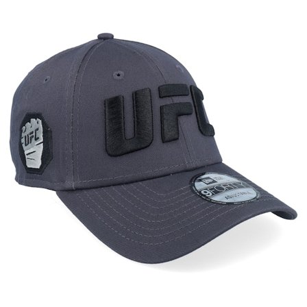 New Era - Grau adjustable Cap - UFC Core Tonal 9FORTY Grey/Black Adjustable @ Hatstore