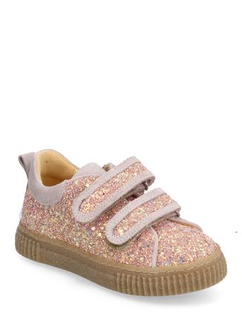 Shoes - Flat - With Velcro Matalavartiset Sneakerit Tennarit Coral ANGULUS
