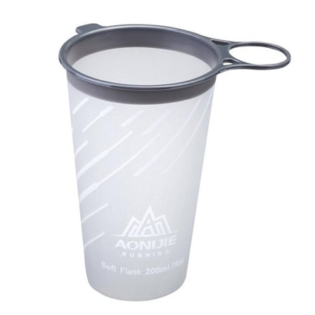 AONIJIE SD09 SD10 250 ml 500 ml mjuk kolv Fällbar hopfällbar vattenflaska TPU fri för löpning Hydration Pack Midjeväska Väst