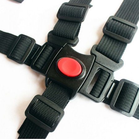 Barnvagn 5-punkts säkerhetsbälte, barnvagns säkerhetsbälte, sätesremmar, barnvagnstillbehör