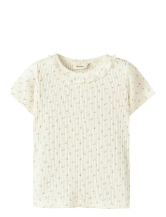 Lil'Atelier Nmfhulla Hua Ss Slim Top Lil - Cream - 92