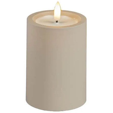Konstsmide - LED-lys Blockljus beige 10cm Beige