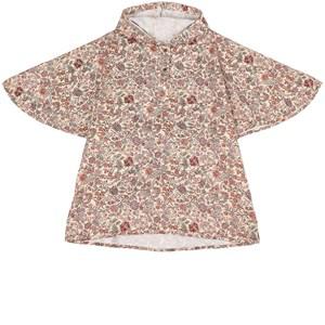 Kids - Louise Misha Floral Raincoat Cream Savage Garden 4 Years - Coats and jackets - 4 years - Cream - Mädchen
