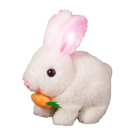 Bunby, Bunby - Min Realistiska Kaninleksak, Realistisk Kanin Kan Gå Och Prata Bunby Min Realistiska Kaninleksak, Interaktiv Realistisk Påskkaninrobot