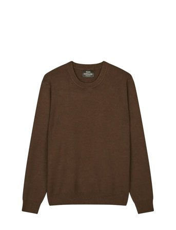 Mads Nørgaard Urban Chase Knit - Brown - XL