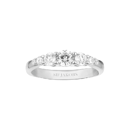 Sif Jakobs Jewellery Ring Belluno Ringar Dam Vit 56