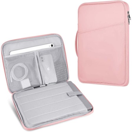 13-tums Läderfodral för MacBook Air 13 M1 M2/MacBook Pro 14 Kompatibel med ASUS Vivobook 14/HP