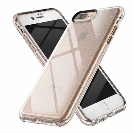 iPhone 7 Plus / 8 Plus stødabsorberende mobilcover Sparkle Gold