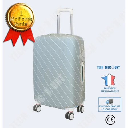 Coffret Resväska - TD - MAI Stretch - Rosa - 18-20 tum - Elastisk och Dammsäker