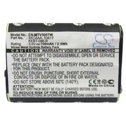 Batteri for Toveis-radio for Motorola SX800, FV700, SX500R etc.