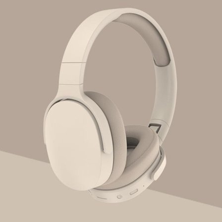 Smart støjreducerende Bluetooth-hovedtelefoner, HiFi foldbare trådløse hovedtelefoner, ergonomiske Bluetooth 5.1-kompatible, stereo-around-ear-