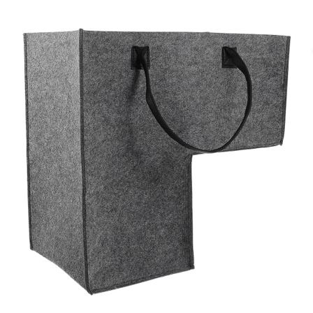 Förvaringskorg för kläder L-formad klädbehållare Leksaksförvaringskorg för hemmet Mörkgrå 42X40X25.5CM Dark Grey 42X40X25.5CM