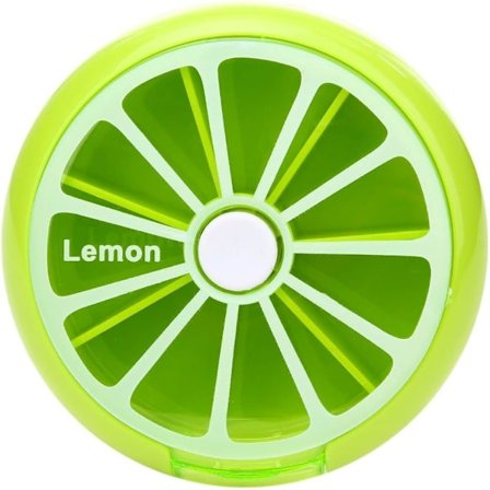 Citrus Viikon Pill Organisaattori Annostuspainikkeella 7 Päivälle