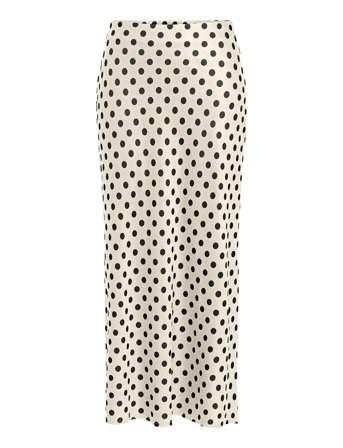 ONLY Onllydia Long Satin Skirt Wvn - Cream - S