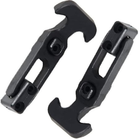 2 stk Fleksible Gummi T-håndtak Trekk Låser Hasp Hengelås