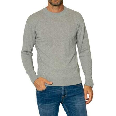 Mauro Grifoni Sweatshirt , Grijs , Heren , Maat: S