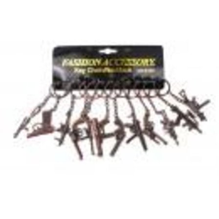 Nyckelring med minivapen 5-8 cm