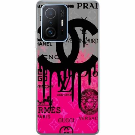 Xiaomi 11t Pro Genomskinligt Skal Cc Pink