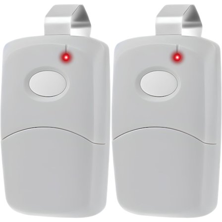 2x Garageportåbner Fjernbetjening til Linear Multi-Code 3089 308911 MCS308911, 10 Dip Switch Portåbner Fjernbetjening 300MHz, Garage