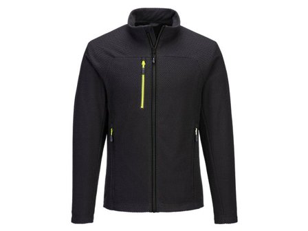 PORTWEST Fleecetröja text zip EV480 svart XL - Lyreco - Arbetskläder - Arbetsjackor - Fleecejackor