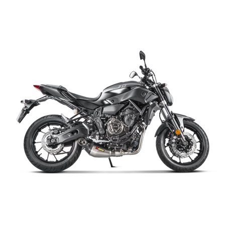 Komplet Udstødning Akrapovič Racing Line (Titanium) - Yamaha MT-07 2014-2020