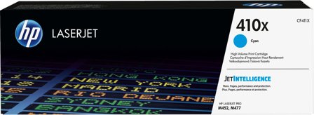 HP 410X cyan original LaserJet-tonerkassett med hög kapacitet, 888793807552