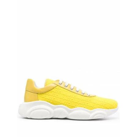 Moschino Sneakers gul, Herr, Herr, Storlek: 44 EU