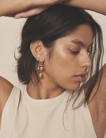 Moonchild Yoga Wear Box Tank Top - Beige - S