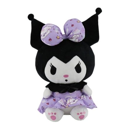 Søde My Melody Tegneserie Kuromi Plyslegetøj Lilla Nederdel