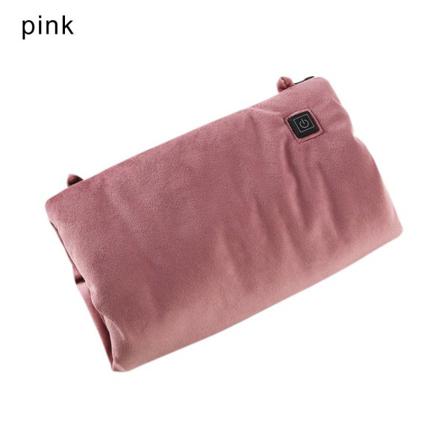 Usb Elvärme Handvärmarväska Rosa