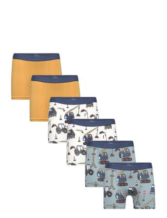 Boxer Aop Vehicles Builders 6P Night & Underwear Underwear Underpants Multi/mønstret Lindex