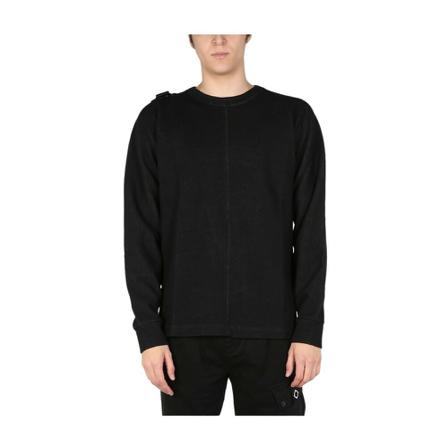 Ma.strum Sweatshirt With Logo Sort, Herre Sweatshirts
