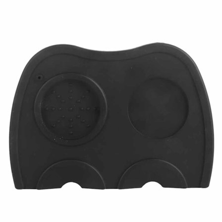 Silikon Anti-Slip Kaffetamper Matta Pad Hållare Stöd för Espressomaskin Svart