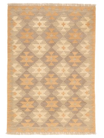 Light Nomad Kilim Rug Hand Woven 120X174 Orange/Brown Persia