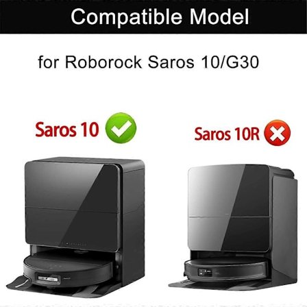 30 STK. til Roborock Saros 10/G30 Robotstøvsuger Udskiftningssæt Hovedsidebørste HEPA-filtre Mo