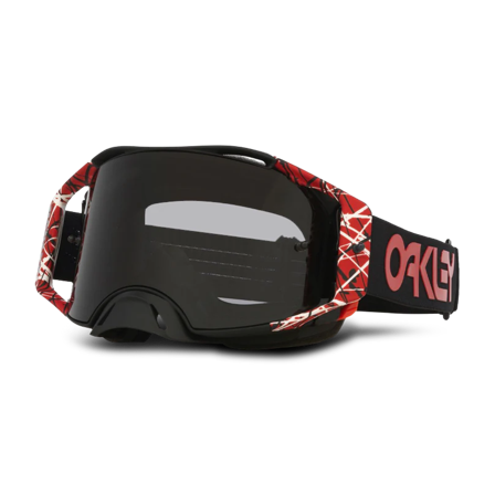 Brýle MX Oakley Heritage Airbrake Eddie - Dark Grey Červená Eddie