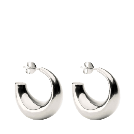 Syster P Bolded Earrings Silver Örhängen Dam ONESIZE