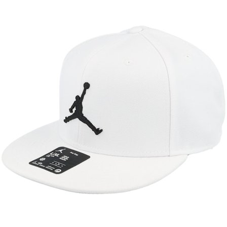 Jordan - Vit snapback Keps - Pro Cap Jumpman White/Photon Dust/Black Snapback @ Hatstore
