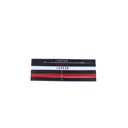 Jordan - Svart headband Beanie - 6 Pack Jordan Elastic Black/White/Red Hairband @ Hatstore