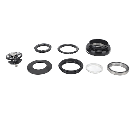 Cykelheadset Framgaffel för mountainbike i aluminium för 44 mm rakt huvudrör med 28,6 mm rak gaffel eller 1,5 tums konisk gaffel