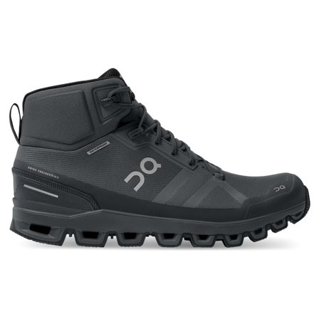 On Men's Cloudrock Waterproof Men hiking boots Black 43